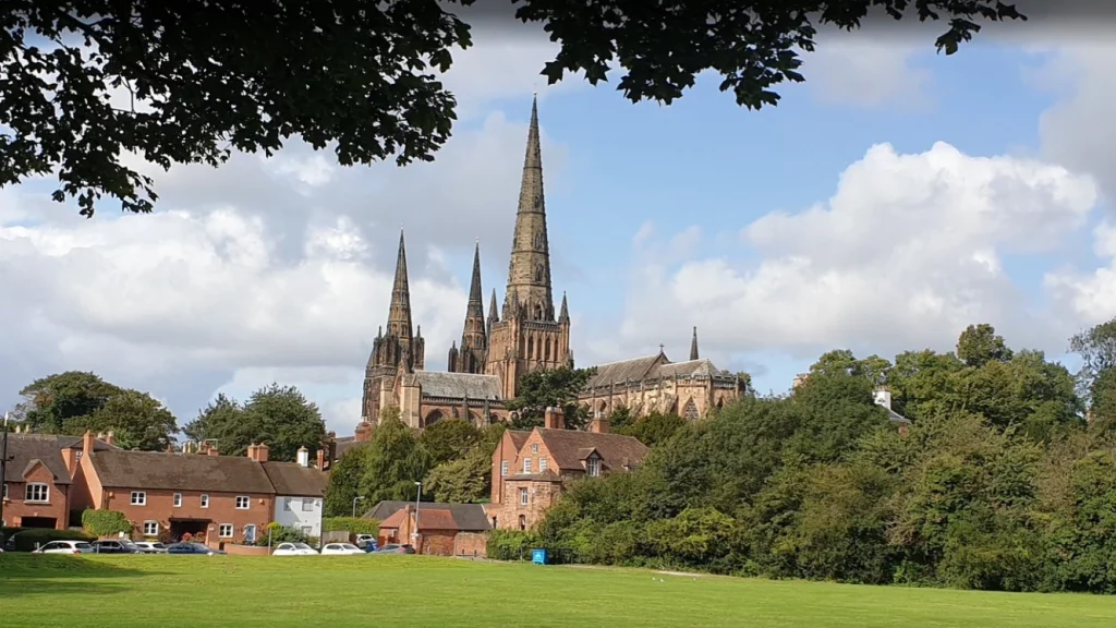 Lichfields Cathedral landscape Lichfields Cathedral landscape